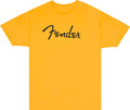Fender Spaghetti Logo T-Shirt, Size M (butterscotch)