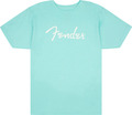 Fender Spaghetti Logo T-Shirt, Size M (daphne blue)