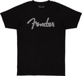 Fender Spaghetti Wavy Checker Logo Tee (S) T-Shirts taille S