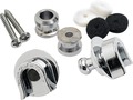 Fender Strap Locks (Chrome) Bloqueos de seguridad para correa de guitarra