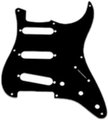 Fender Stratocaster Pickguard S/S/S 8 Holes 099-1358-000 (black) Golpeadores de guitarra eléctrica