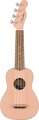 Fender Venice Soprano Uke (shell pink) Ukulélés soprano