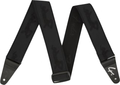 Fender WEIGHLESS STRAP RUNNING LOGO (black / black)