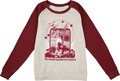 Fender Womens Love Sweatshirt XXL (oatmeal and maroon)