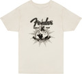 Fender World Tour T-Shirt, Size M (vintage white)