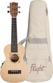 Flight DUC525 CEQ SP/ZEB Electro-Acoustic Concert Ukulele Ukulele Concerto