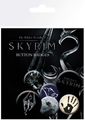 GB eye Skyrim Mix Badge Pack (4 x 25mm + 2 x 32mm)