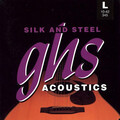 GHS Acoustic Silk & Steel / Acoustic Guitar String Set (extra light / .010-.042)