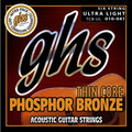 Thin Core Phosphor Bronze TCB-UL / Acoustic Guitar String Set (ultra light / .010-.041)