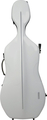 Gewa Air Cello Case (white exterior / black interior) Estuches y fundas de chelo