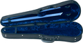 Gewa Liuteria Concerto Shaped Violin Case (1/2, black/blue) Étuis rigides pour violon 1/2