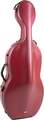 Gewa Polycarbonat 4.6 / Pure Cello Case (4/4, red, w/ wheels)