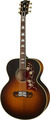Gibson 1957 SJ-200 (vintage sunburst) Guitarra Western Jumbo sem Pickup