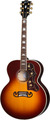 Gibson SJ-200 Standard (autumn burst) Westerngitarre ohne Cutaway, mit Tonabnehmer