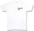 Gibson Small Logo T-Shirt (White, M) T-Shirts Size M