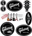 Gibson Stickers (12) Autocollants