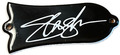 Trussrod Cover Slash Vermillion Burst