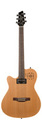 Godin A6 Ultra Left (Natural Semi Gloss) Westerngitarre mit Cutaway, mit Tonabnehmer