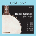 Gold Tone Banjo Light Gauge Strings BSL Gitarrenbanjo-Saitensätze