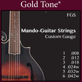 Gold Tone FGS Mando-Guitar String Set Jogo de Cordas para Mandolim