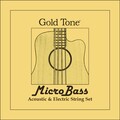 Gold Tone MBS MicroBass Rubber/Polymer Strings Akustik-Bass-Saiten-Sätze 4-Saiter