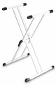 Gravity KSX 2 W / Keyboard Stand Double X-Form Soportes con forma de doble X para teclado