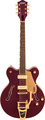 Gretsch Electromatic Pristine LTD Center Block Double-Cut (dark cherry metallic) Semi-Hollowbody Electric Guitars