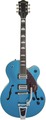 Gretsch G2420T Streamliner Hollow Body with Bigsby (riviera blue) Guitares électriques Semi Hollowbody