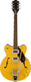 Gretsch G2604T Streamliner Rally II Center Block (bamboo yellow, w/ bigsby) Chitarre Elettriche Jazz Modelli Archtop