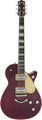 Gretsch G6228FM Players Edition Jet BT with V-Stoptail (dark cherry stain) E-Gitarren Single Cut Modelle