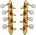 Grover 409FG Mandolin Machine Heads Standard 4+4, for 'F'-Style Mandolins (gold) Clavijas de afinación para mandolina