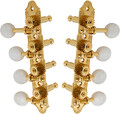 Grover 409FVG Mandolin Machine Heads Vintage 4+4, for 'F'-Style Mandolins (gold) Mandolinenmechaniken