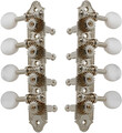 Grover 409N Mandolin Machine Heads Standard 4+4, for 'A'-Style Mandolins (nickel) Mecânica para Mandolim