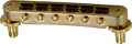 Grover 521G Tune-O-Matic Guitar Bridge (unnotched / gold)