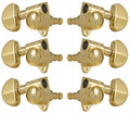 Grover GR102G Rotomatics Guitar Machine Heads 3 + 3 (gold)