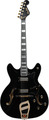 Hagstrom 67' Viking II (black gloss) Chitarre Elettriche Modelli Semi-Hollowbody