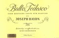 Hug Ballo Tedesco Joseph Haydn