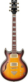 Ibanez AR520HFM-VLS (violin sunburst) Guitares électriques Semi Hollowbody