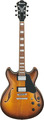 Ibanez AS73 (tobacco brown) Guitarra Eléctrica Modelo Semi-Hollowbody