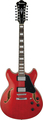 Ibanez AS7312-TCD 12-string (transparent cherry red) Guitarras eléctricas de 12 cuerdas