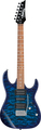 Ibanez GRX70QA-TBB (transparent blue burst)