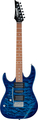 Ibanez GRX70QAL (transparent blue burst, lefthand) E-Gitarren Linkshänder/Lefthand