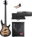 Ibanez GSR200SM-NGT Bundle (natural gray burst) 4-String Electric Basses