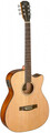 J.N Guitars BES-ACE N (natural) Cutaway Acoustic Guitars with Pickups