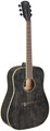 J.N Guitars YAK-D (doghair, high gloss) Guitarra Western sem Fraque e sem Pickup