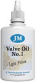 JM Valve Oil 1 Synthetic Light Piston Óleos para válvulas