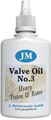 JM Valve Oil No.3 Synthetic Heavy Piston & Rotor (50ml) Valve Oils