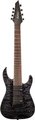 Jackson JS32-8 Dinky DKA QM (Trans Black)