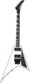 Jackson RR1 Randy Rhoads (Snow White Pearl w/ Black Pinstripes) Flying-V Body Electric Guitars