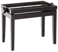 K&M 13701 PIano Bench Wooden Frame (black glossy)